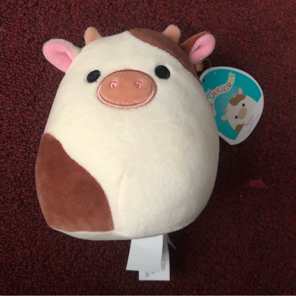 Squishmallows Ronnie the Cow 5" Stuffed Plush